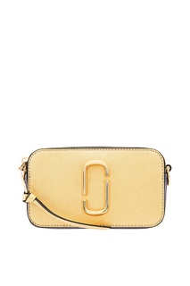 Золотистая сумка с логотипом Marc Jacobs