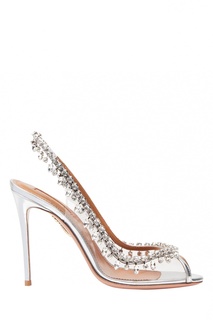 Босоножки Temptation Cristal Sandal 105 Aquazzura