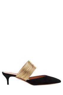 Черные мюли Rendez Vous Pump 45 Aquazzura