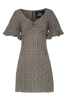 Короткое серое платье Marc Jacobs