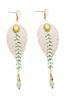 серьги Boho Chic