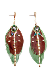 серьги Boho Chic