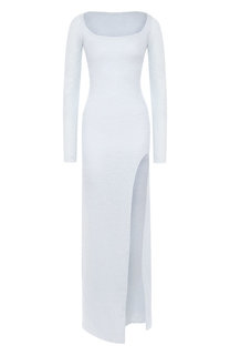 Платье-макси с высоким разрезом Jacquemus