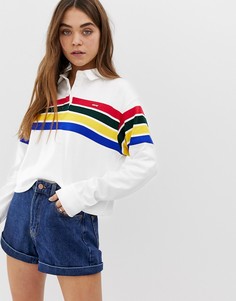 Укороченная рубашка в стиле регби с полосками Levis - Белый Levis®