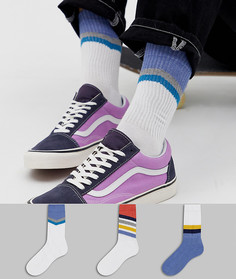 Набор из 3 пар спортивных носков ASOS DESIGN - Мульти
