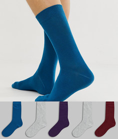 5 пар носков ASOS DESIGN - Мульти