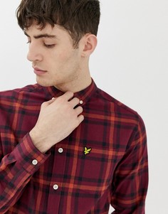 Фланелевая рубашка в клетку Lyle & Scott - Мульти