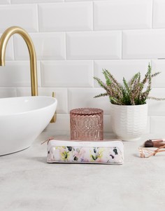 Пенал с цветочным принтом Ted Baker Zuchini - Розовый