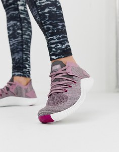 Фиолетовые кроссовки Nike Training tr Flyknit - Черный