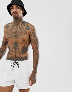 Белые шорты для плавания ASOS DESIGN - Белый