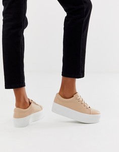Кроссовки на толстой подошве ASOS DESIGN Drama - Розовый