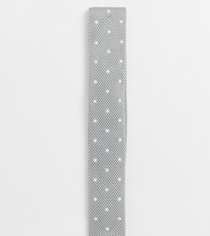 Серый галстук в горошек Noak - Серый
