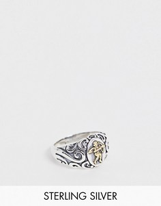 Серебряное кольцо ASOS DESIGN - Серебряный