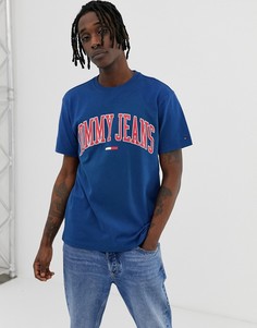 Свободная футболка Tommy Jeans - Синий