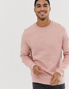 Розовый свитшот ASOS DESIGN - Розовый