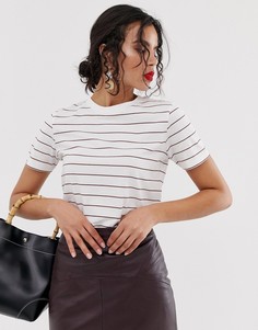 Футболка в полоску Selected Femme - Мульти