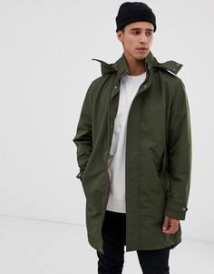 Легкая парка с капюшоном Jack & Jones Originals - Зеленый