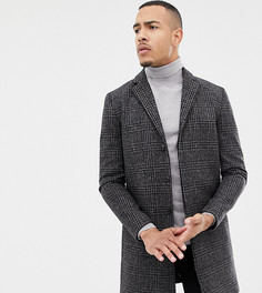 Пальто из переработанной шерсти Selected Homme - Серый