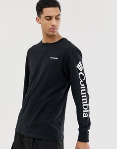 Черный лонгслив Columbia North Cascades - Черный