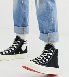 Высокие кеды в стиле 80-х Converse Chuck 70 - Черный