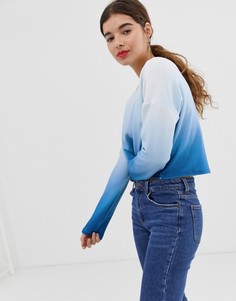 Синий топ с эффектом омбре New Look - Синий