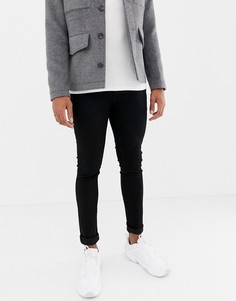 Черные зауженные джинсы Jack & Jones - Черный