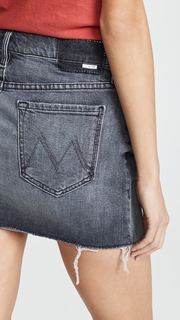 MOTHER The Vagabond Mini Fray Skirt