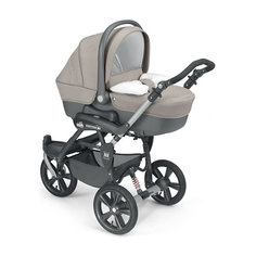 Коляска 3 в 1 Cortina X3 Tris Evolution, CAM, темно-бежевый