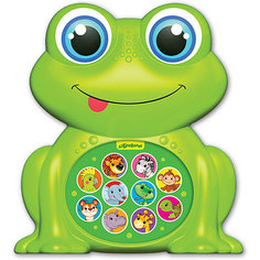 Музыкальная игрушка Азбукварик "Зверята-малышата" Лягушонок
