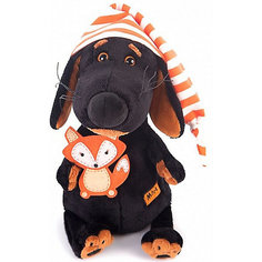 Мягкая игрушка Budi Basa Собака Ваксон в колпачке и с лисичкой, 25 см