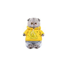 Мягкая игрушка Budi Basa Кот Басик в спортивном костюме, 19 см