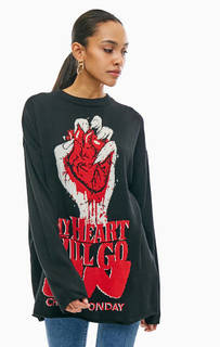 Трикотажный джемпер оверсайз Cheap Monday