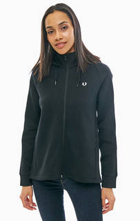 Черная толстовка на молнии Fred Perry