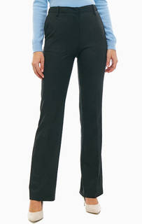 Черные расклешенные брюки в классическом стиле United Colors of Benetton