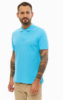 Хлопковая футболка поло с короткими рукавами United Colors of Benetton