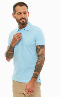 Хлопковая футболка поло с короткими рукавами United Colors of Benetton