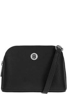 Маленькая черная сумка с тонким плечевым ремнем Tommy Hilfiger