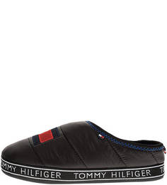 Домашние текстильные тапочки с вышивкой Tommy Hilfiger