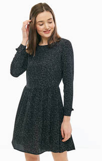 Короткое платье черного цвета Tom Tailor Denim