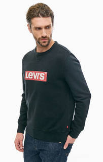 Свитшот из хлопка с фактурным принтом Levis®
