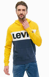 Хлопковая толстовка с карманом-кенгуру Levis®