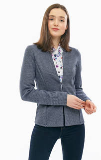 Трикотажный жакет приталенного кроя Tom Tailor