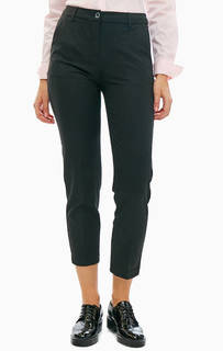 Черные зауженные брюки в классическом стиле United Colors of Benetton