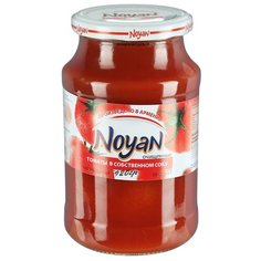 Томаты очищенные в собственном Noyan