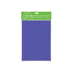 Цветной картон Гофрированный Альт