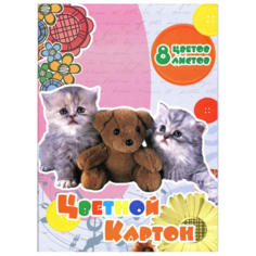 Цветной картон мелованный в Action!