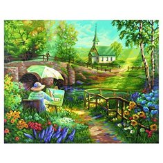 Рыжий кот Картина по номерам