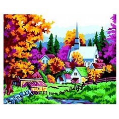 Рыжий кот Картина по номерам