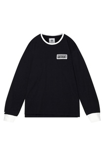 Черный с белым лонгслив adidas x Neighborhood