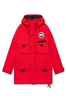 Красная парка Junya Watanabe x Canada Goose